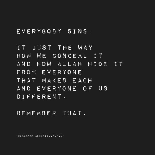 our sins